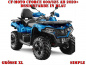 Preview: Simple Blau XL Version für CF-Moto CForce 600-625 S/L ab 2020+