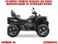 Preview: Symbiote Schwarz-Weiß XL Version für CF-Moto CForce 600-625 S/L ab 2020+