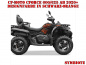 Preview: Symbiote Schwarz-Orange M Version für CF-Moto CForce 600-625 S/L ab 2020+