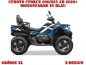 Preview: X-Design Blau XL Version für CF-Moto CForce 600-625 S/L ab 2020+