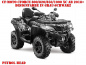 Preview: Petrol Head Grey-Black for CF-Moto CForce 800/820/850/1000 XC/DLX up 2018+