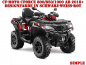 Preview: Simple Black-White-Red for CF-Moto CForce 800/820/850/1000 XC/DLX ab 2018+