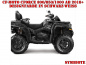 Preview: Symbiote Black-White for CF-Moto CForce 800/820/850/1000 XC/DLX ab 2018+