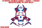 Preview: Tracker Red-Blue for CF-Moto CForce 800/820/850/1000 XC/DLX ab 2018+