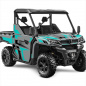 Preview: Simple Turquoise XL Version for CF-Moto UForce 1000 2 Doors