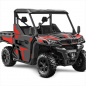 Preview: Simple Red XL Version for CF-Moto UForce 1000 2 Doors