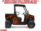 Preview: Quake Orange-Black M Version for CF-Moto UForce 600 2 Doors