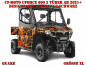 Preview: Quake Orange-Black XL Version for CF-Moto UForce 600 2 Doors