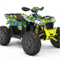 Preview: Race Spirit Gelb-Blau für Polaris Scrambler XP 850, XP 1000, XP 1000-S
