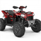 Preview: Shaded Red for Polaris Scrambler XP 850, XP 1000, XP 1000-S