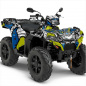 Preview: Petrol Head Blau-Gelb XL Version für Polaris Sportsman 850/XP 1000/ XP 1000-S