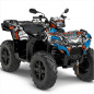 Preview: Petrol Head Blau-Orange M Version für Polaris Sportsman 850/XP 1000/ XP 1000-S