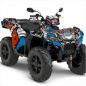 Preview: Petrol Head Blau-Orange XL Version für Polaris Sportsman 850/XP 1000/ XP 1000-S
