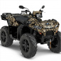 Preview: Quake Schwarz-Beige M Version für Polaris Sportsman 850/XP 1000/ XP 1000-S