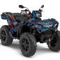 Preview: Race Spirit Blau-Orange XL Version für Polaris Sportsman 850/XP 1000/ XP 1000-S
