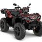 Preview: Race Spirit Grau-Rot M Version für Polaris Sportsman 850/XP 1000/ XP 1000-S
