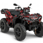 Preview: Race Spirit Grau-Rot XL Version für Polaris Sportsman 850/XP 1000/ XP 1000-S