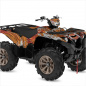 Preview: Shaded Orange XL Version für Yamaha Grizzly ﻿700 2016+