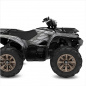Preview: Shaded Grau XL Version für Yamaha Grizzly ﻿700 2016+
