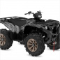 Preview: Shaded Grau M Version für Yamaha Grizzly ﻿700 2016+