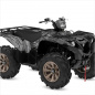 Preview: Shaded Grau XL Version für Yamaha Grizzly ﻿700 2016+