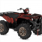Preview: Shaded Rot XL Version für Yamaha Grizzly ﻿700 2016+
