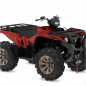 Preview: Simple Rot M Version für Yamaha Grizzly ﻿700 2016+