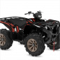 Preview: Simple Schwarz-Rot M Version für Yamaha Grizzly ﻿700 2016+