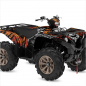 Preview: Symbiote Orange XL Version für Yamaha Grizzly ﻿700 2016+