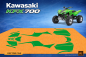 Preview: Kawasaki KFX 700 Vector-Template für die 50, 300 Crosser, Supermoto, 400, 450, 450 SM