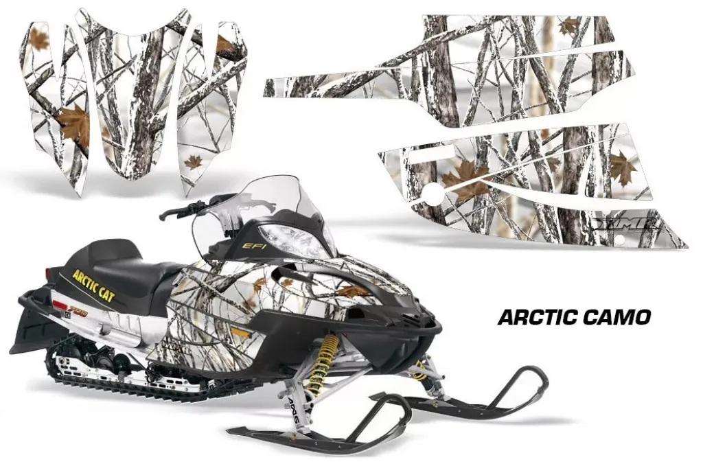 Arctic Camo für Arctic Cat Firecat/Sabercat (F5, F6, F7) 2003-2006