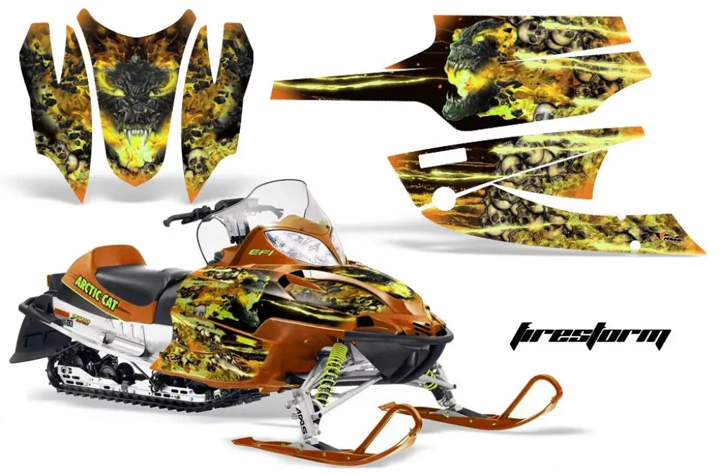 Firestorm Gelb für Arctic Cat Firecat/Sabercat (F5, F6, F7) 2003-2006
