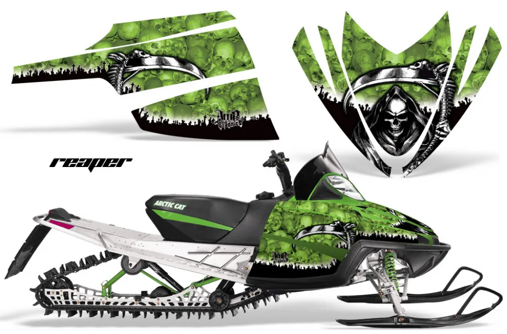 Reaper Grün für Arctic Cat M Series/Crossfire Schneemobil 2007-2011