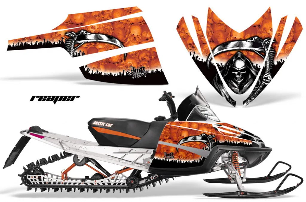 Reaper Orange für Arctic Cat M Series/Crossfire Schneemobil 2007-2011