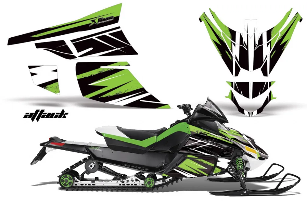 Attack Grün für Arctic Cat Z1 Turbo 2006-2012
