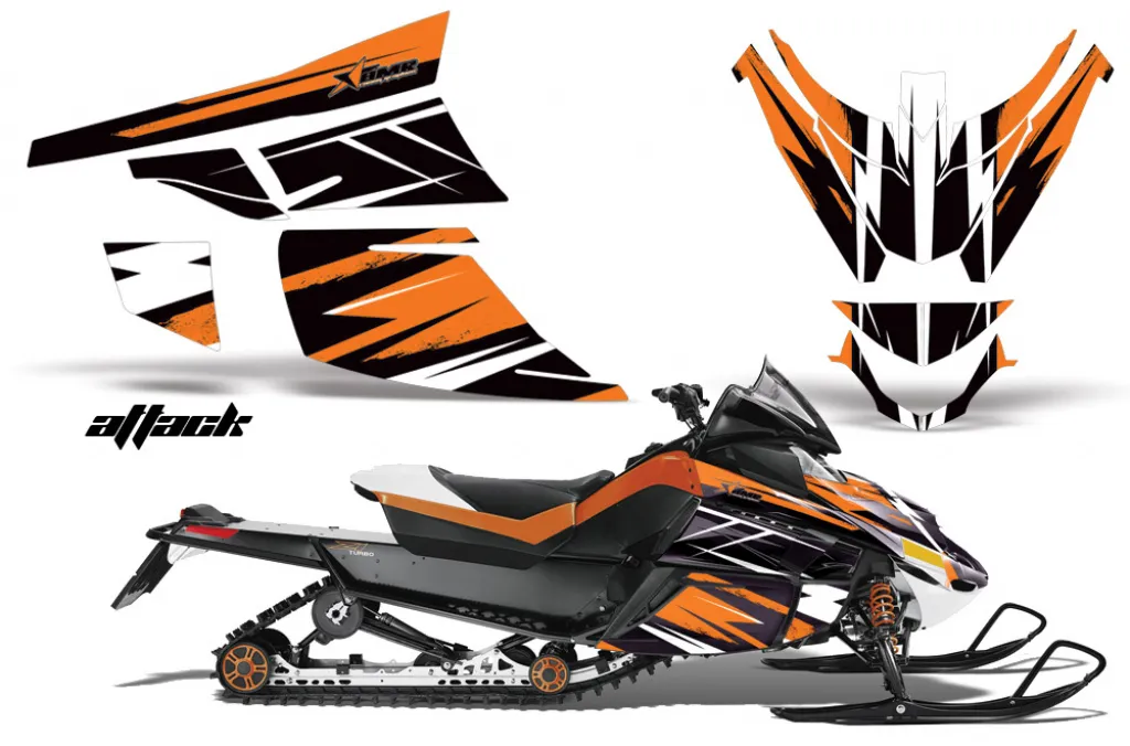 Attack Orange für Arctic Cat Z1 Turbo 2006-2012
