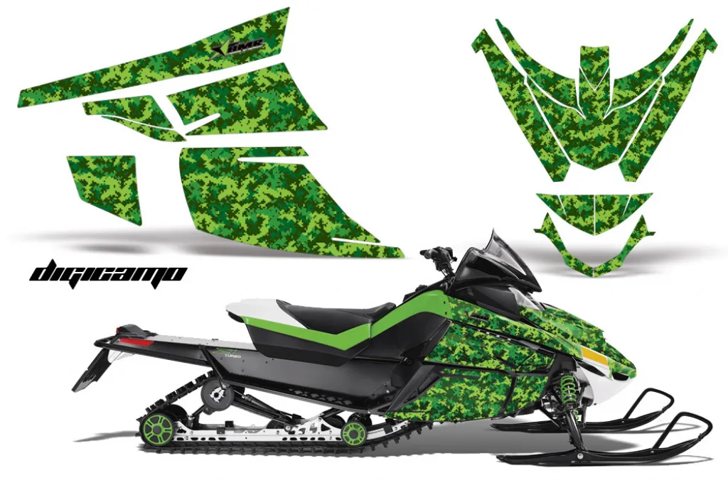 Digicamo Grün für Arctic Cat Z1 Turbo 2006-2012