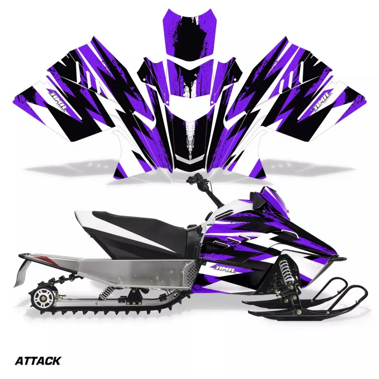 Attack Lila für Arctic Cat ZR 200 Schneemobil 2018-2024