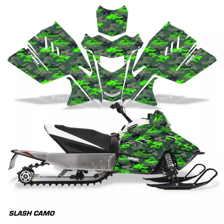 Dragon Flow Gelb für Arctic Cat ZR 200 Schneemobil 2018-2024