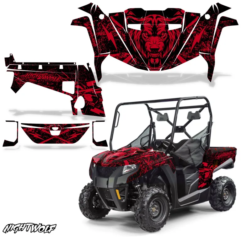Nightwolf Rot für Arctic-Cat Prowler 500 S 2016-2020