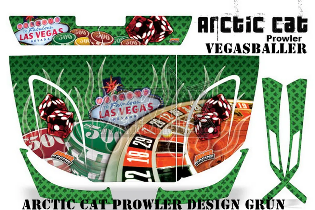 Vegas Baller Green for Arctic-Cat Prowler XP/HD 09-15