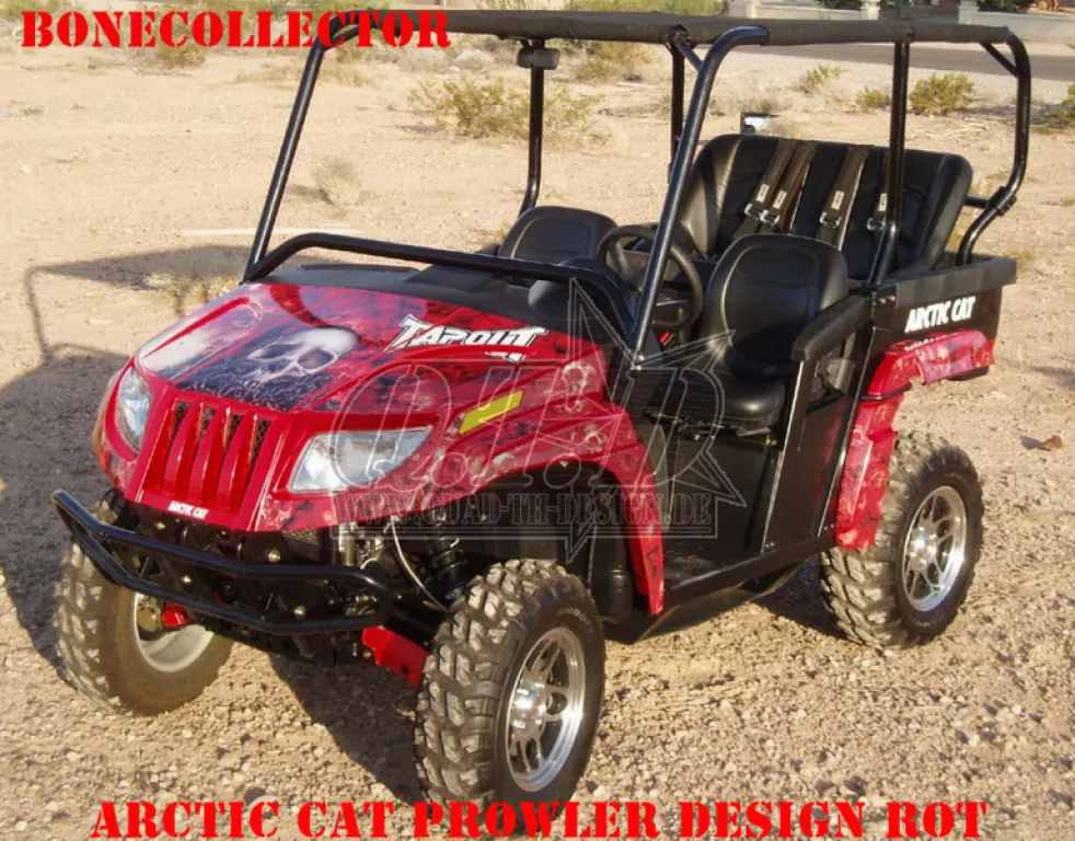 Bone Collector Red for Arctic-Cat Prowler XP/HD 09-15