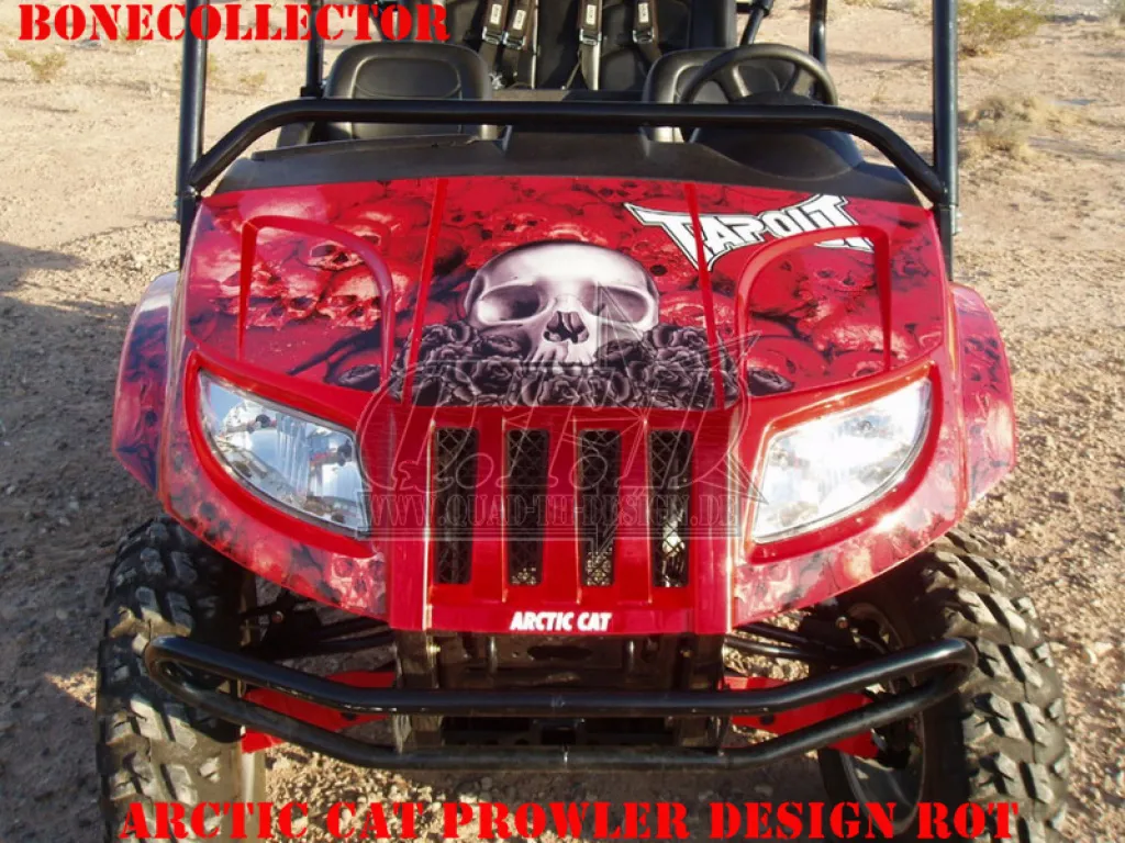Bone Collector Red for Arctic-Cat Prowler XP/HD 09-15
