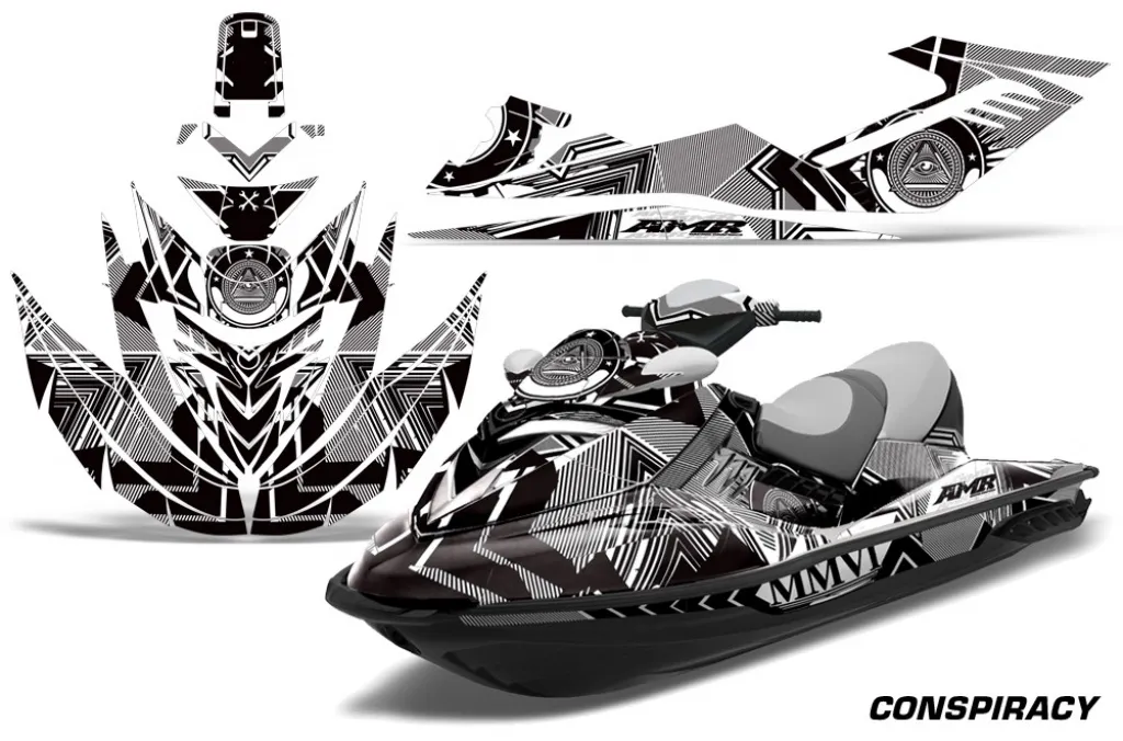 Conspiracy Weiß für CAN-AM Sea Doo RXT Sitdown 2005-2009