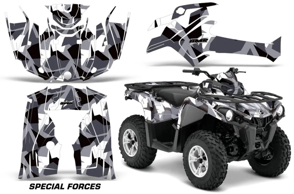 Special Forces Silber für CAN-AM Outlander L 450/570 2014-2023