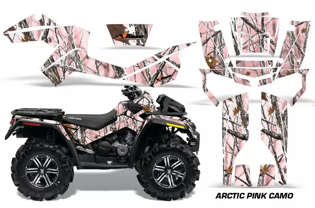 Arctic Pink Camo for CAN-AM Outlander MAX 500/650/800 2006-2012
