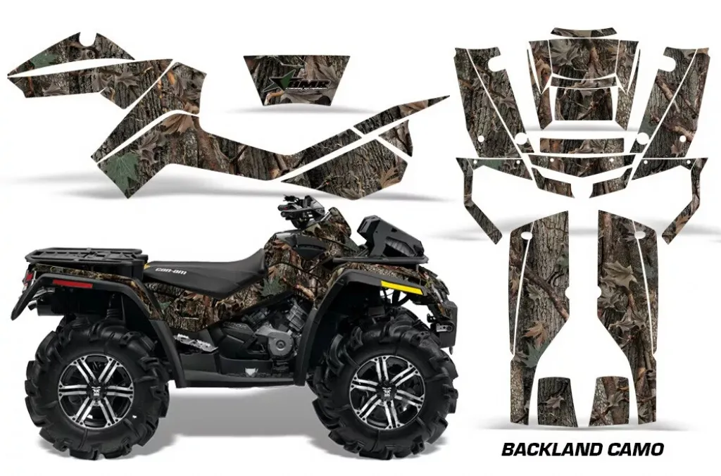 Backland Camo for CAN-AM Outlander MAX 500/650/800 2006-2012