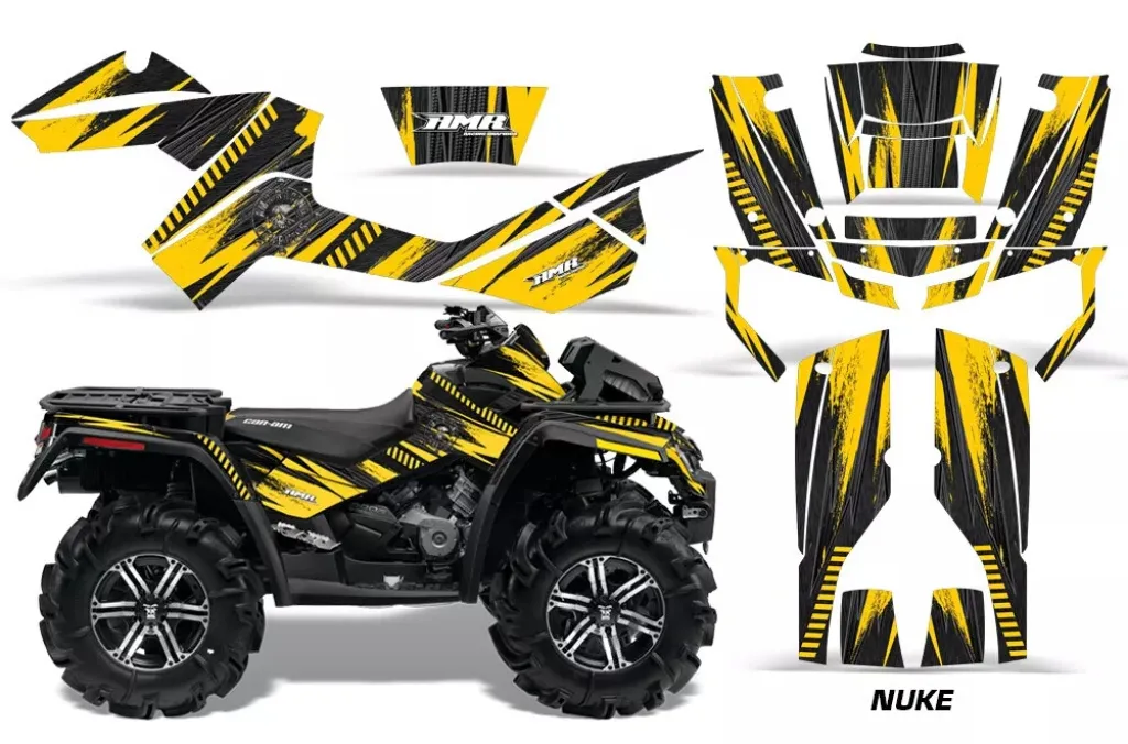 Nuke Gelb für CAN-AM Outlander MAX 500/650/800 2006-2012