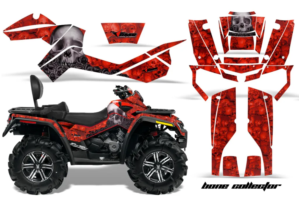 Bone Collector Rot für CAN-AM Outlander MAX 500/650/800 2006-2012
