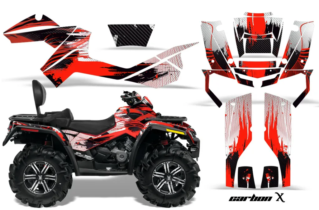Carbon-X Rot CAN-AM Outlander MAX 500/650/800 2006-2012